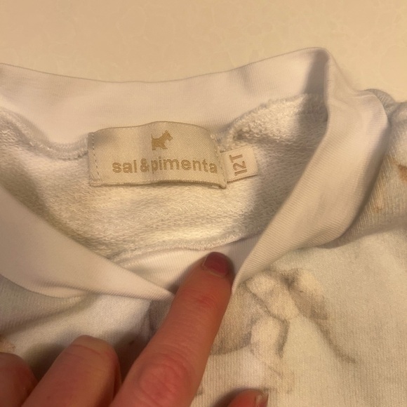 Sal & Pimenta zoo sweatshirt 12T excellent condition! - Picture 2 of 3